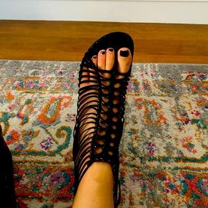 Cute edgy Gladiator style sandal